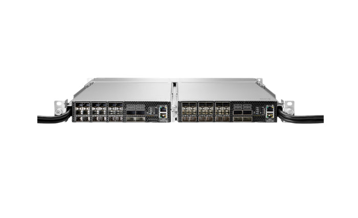 HPE StoreFabric SN2010M - Switch - L3 - Managed - 4 x 100 Gigabit QSFP28 + 18 x 10 Gigabit / 25 Gigabit SFP28 - Rail mountable - for Apollo 4200, 4200 Gen10