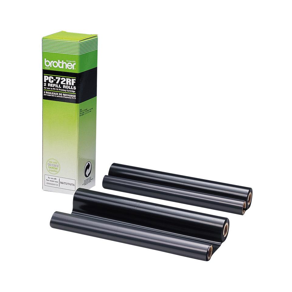 Brother PC72RF - Print Ribbon - for FAX-T102, T104, T106, T72, T74, T76, T78, T82, T84, T86, T92, T94, T96, T98