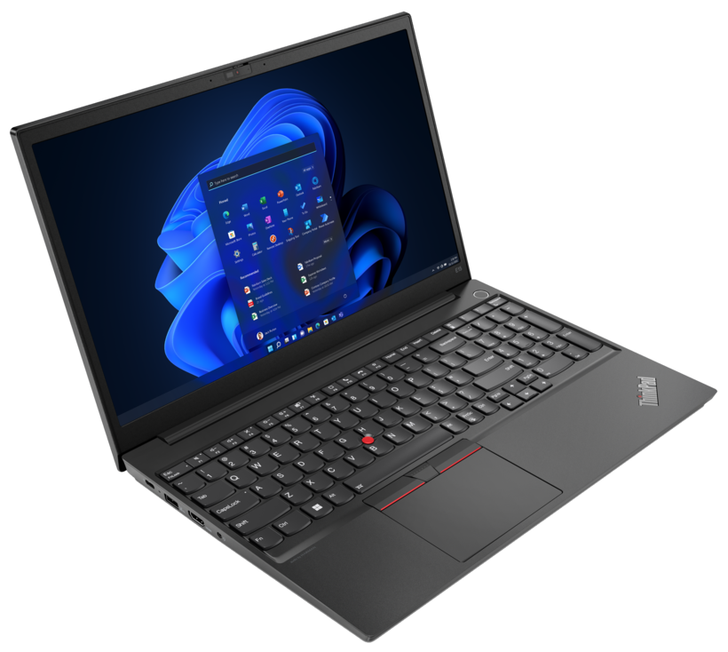 Lenovo ThinkPad E15 Gen 4 21E6 - Intel Core i5 1235U / 1.3 GHz - Win 11 Pro - Iris Xe Graphics - 8 GB RAM - 256 GB SSD TCG Opal Encryption 2, NVMe - 15.6" IPS 1920 x 1080 (Full HD) - WiFi Fi 6 - black - kbd: Portuguese