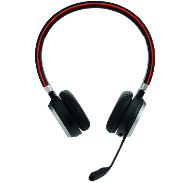 Jabra Evolve 65 UC stereo - Auscultadores - no ouvido - bluetooth - sem fios - NFC - USB (6599-829-409)