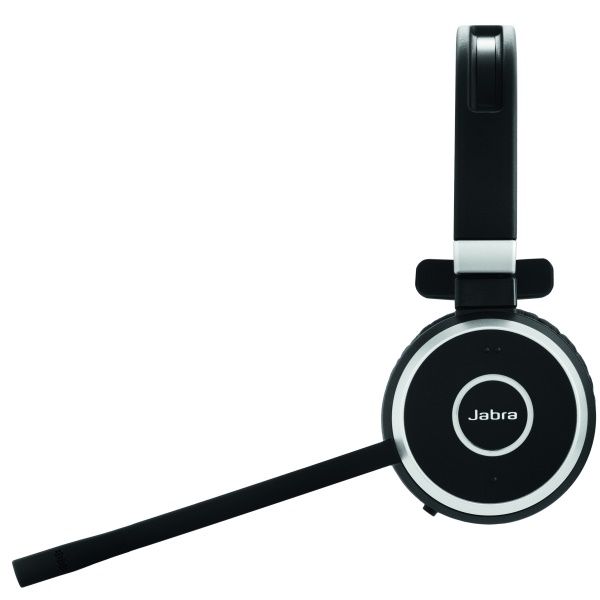 Jabra Evolve 65 UC stereo - Auscultadores - no ouvido - bluetooth - sem fios - NFC - USB (6599-829-409)