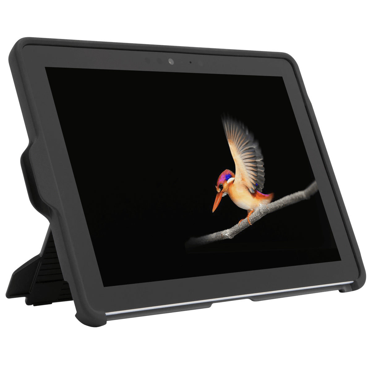 Targus - Tablet Flip Cover - Policarbonato endurecido, Poliuretano termoplástico (TPU) - Gris - para Microsoft Surface Go, Go 2