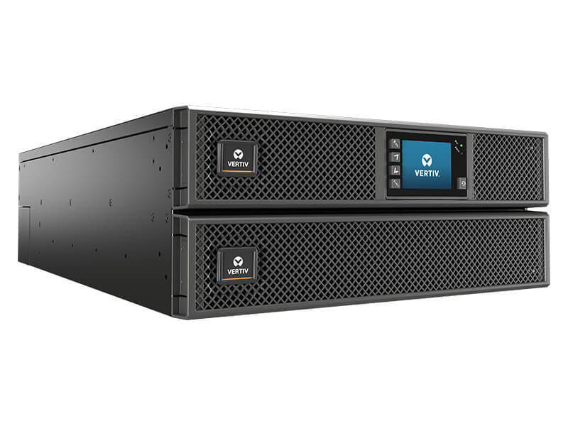 Liebert - UPS (rack mountable / external) - AC 230 V - 8000 Watt - 8000 VA - 16 battery x - output connectors: 6 - 5U