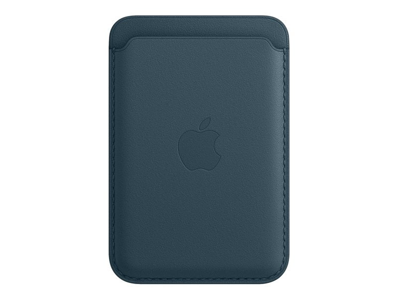 iPhone Leather Wallet with MagSafe - Baltic Blue