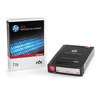 HPE RDX - Cartucho RDX - 1 TB / 2 TB - para ProLiant MicroServer Gen10, módulo de servidor DL del sistema de copia de seguridad en disco extraíble StorageWorks RDX