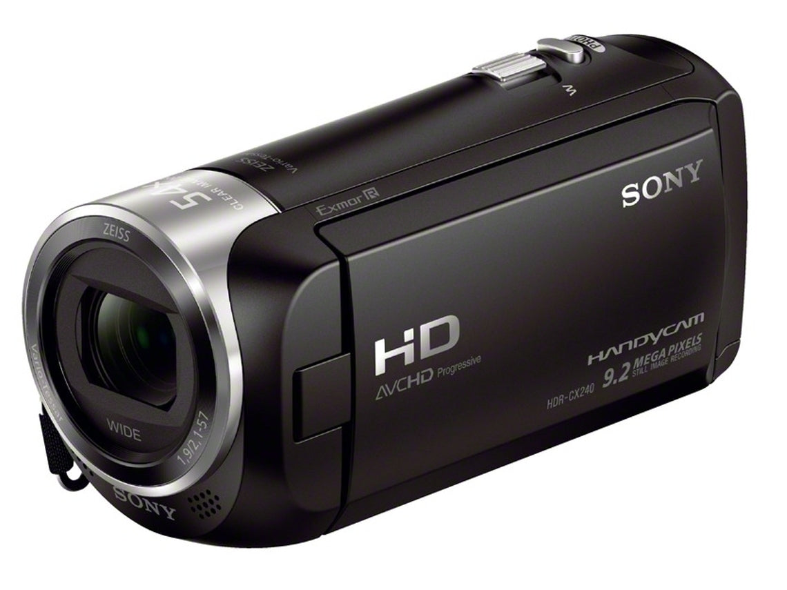 SONY HANDYCAM COM SENSOR CMOS EXMOR R - HDR-CX240E