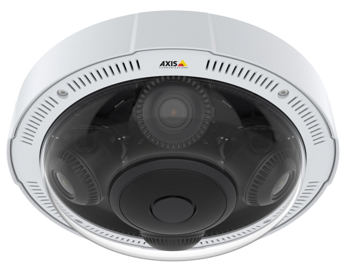 AXIS P3719-PLE - Panoramic camera - dome - color (Day&Night) - 15 MP - 2560 x 1440 - 1440p - varifocal - LAN 10/100 - MJPEG, H.264, MPEG-4 AVC - PoE Plus Class 4