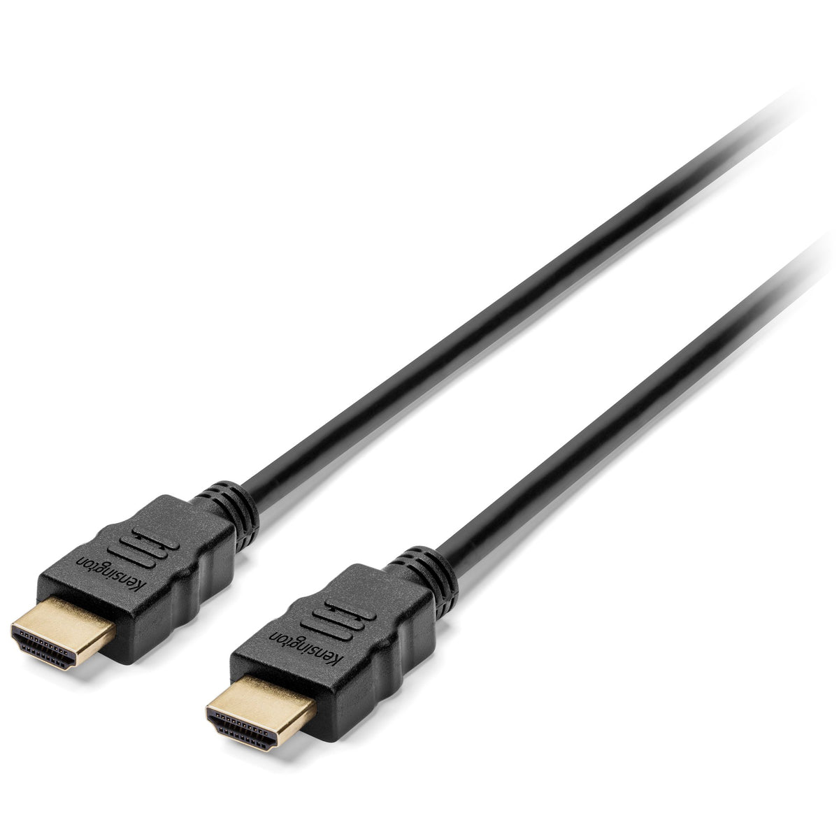 Kensington High Speed HDMI Cable with Ethernet, 6ft - Alta Velocidade - cabo HDMI com Ethernet - HDMI macho para HDMI macho - 1.83 m - preto - suporte de 4K