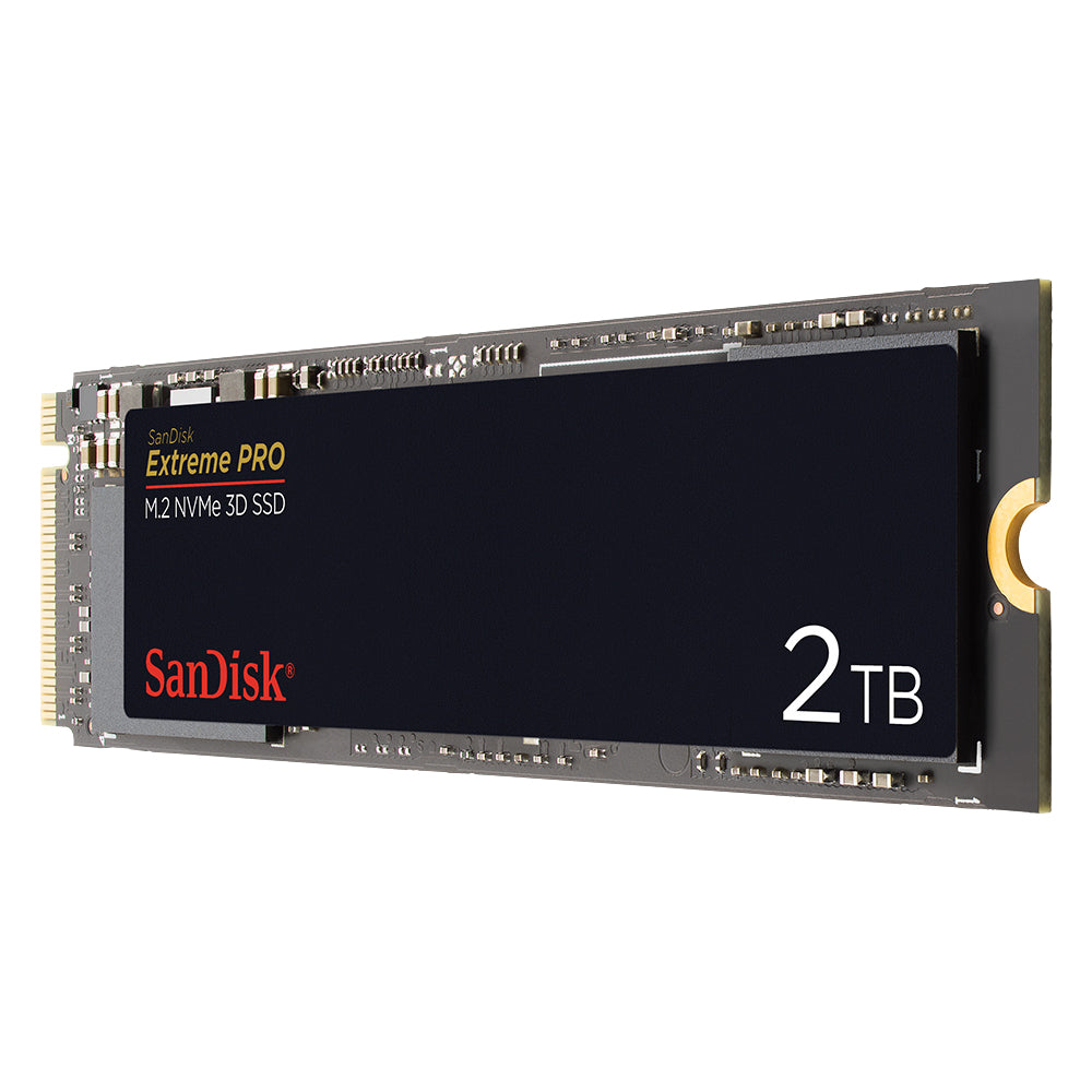 SanDisk Extreme PRO - SSD - 2 TB - internal - M.2 2280 - PCIe 3.0 x4 (NVMe)