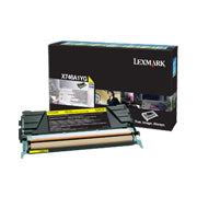 X746 X748 TONER AMARILLO RETORN