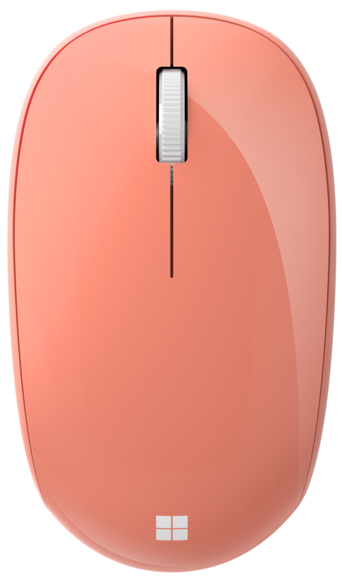 Microsoft Bluetooth Mouse - Mouse - Optical - 3 Buttons - Wireless - Bluetooth 5.0 LE - Peach