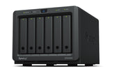 Synology Disk Station DS620slim - Servidor NAS - 6 bahías - SATA 6Gb/s - RAID (expansión de disco duro) 0, 1, 5, 6, 10, JBOD - RAM 2 GB - Gigabit Ethernet - Asistencia iSCSI