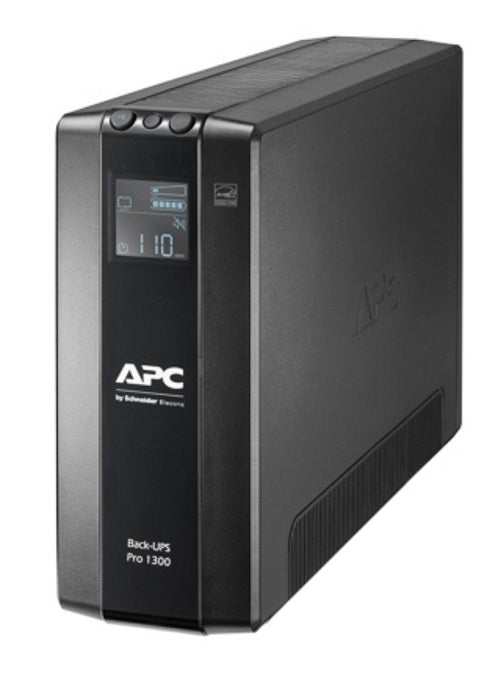 APC BACK UPS PRO BR 1300VA, 8 SALIDAS, AVR, INTERFAZ LCD