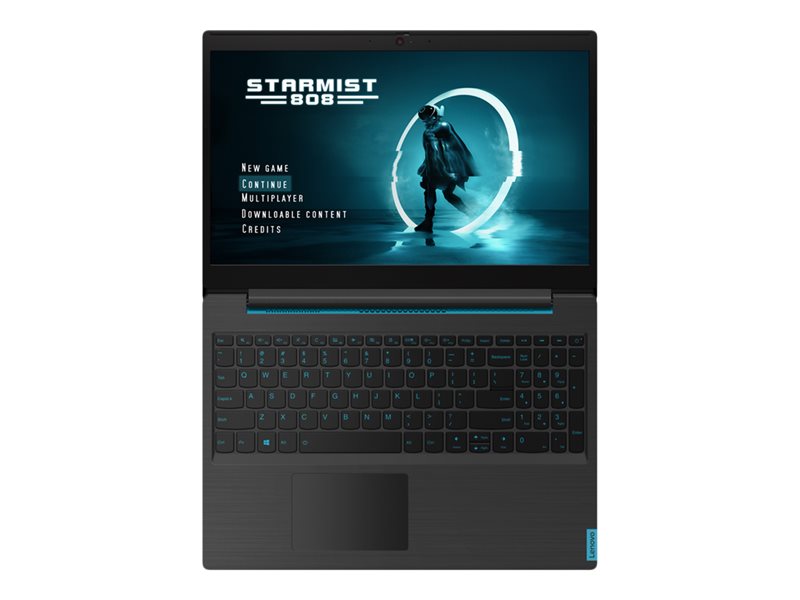 Lenovo IdeaPad L340-15IRH Gaming 81LK - Intel Core i7 9750H / 2.6 GHz - Win 10 Home 64-bit - GF GTX 1050 - 8 GB RAM - 256 GB SSD NVMe - 15.6" TN 1920 x 1080 (Full HD) - Wi-Fi 5 - preto granito - kbd: Português
