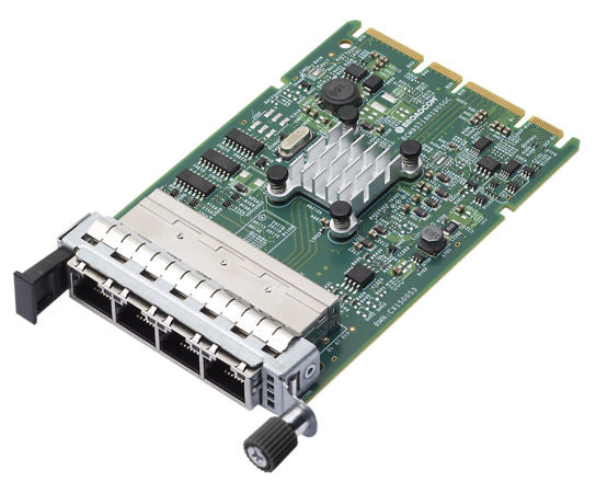 Lenovo ThinkSystem Broadcom 5719 - Adaptador de rede - OCP - Gigabit Ethernet x 4 - para ThinkAgile VX3330 Appliance, VX3530-G Appliance, VX7330-N Appliance, VX75XX Certified Node