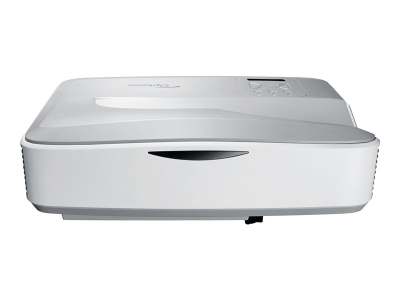 Optoma ZH420UST - Projector DLP - laser/fósforo - 3D - 4000 lumens - Full HD (1920 x 1080) - 16:9 - 1080p - lentes de projeção de distância ultra curta - branco