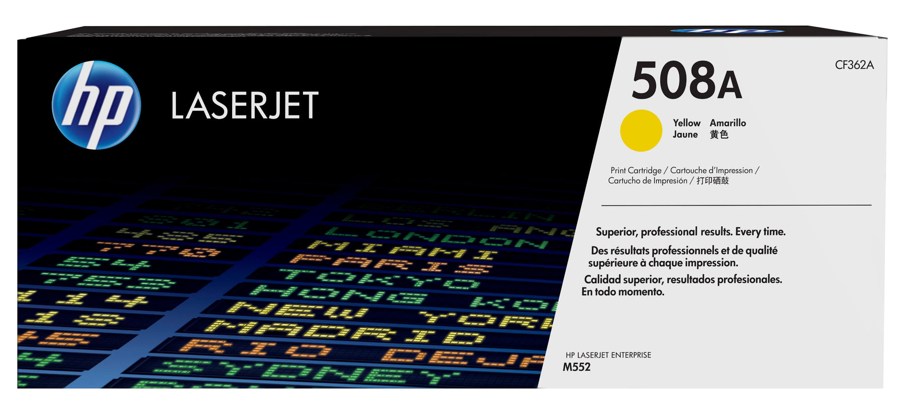 HP 508A - Amarelo - original - LaserJet - cartucho de toner (CF362A) - para Color LaserJet Enterprise MFP M577, LaserJet Enterprise Flow MFP M577