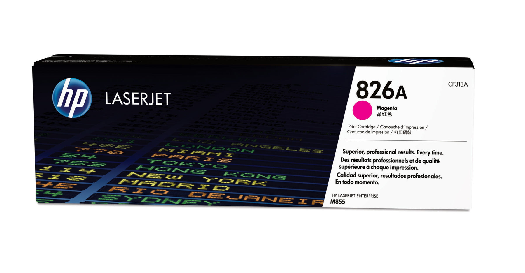 HP 826A - Magenta - original - LaserJet - cartucho de toner (CF313A) - para Color LaserJet Enterprise M855dn, M855x+, M855x+ NFC/Wireless direct, M855xh