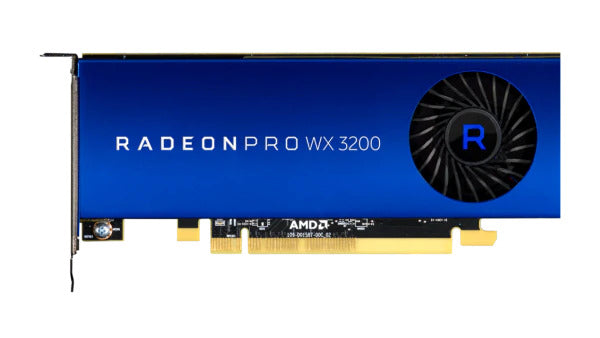 AMD Radeon Pro WX 3200 - Graphics Card - Radeon Pro WX 3200 - 4 GB GDDR5 - Low Profile PCIe 3.0 x16 - 4 x Mini DisplayPort