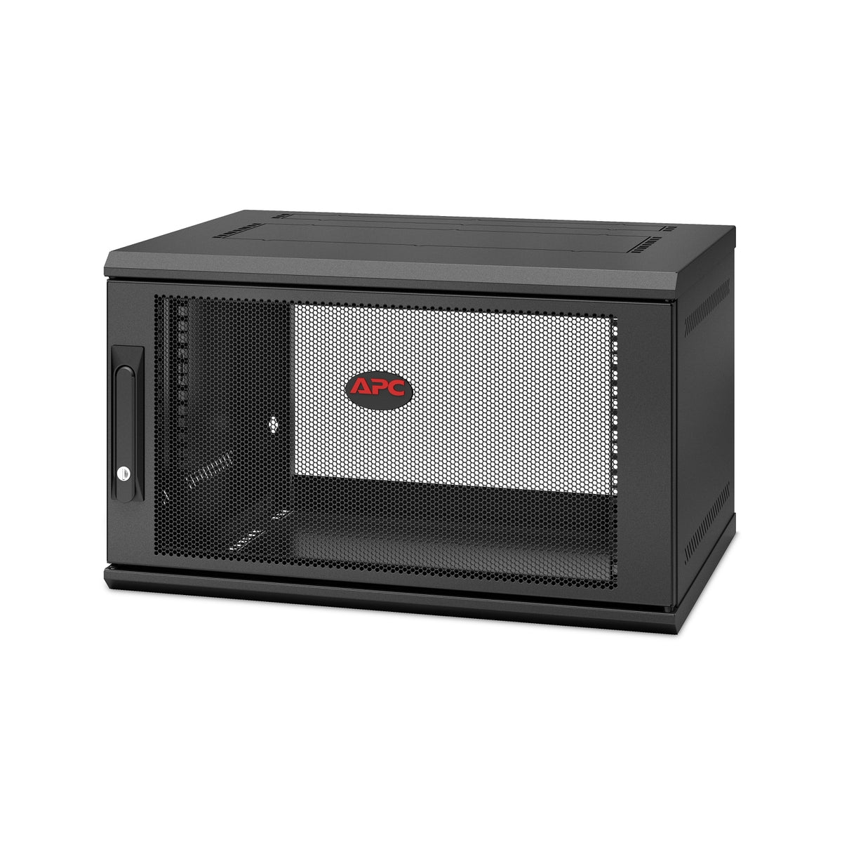 APC NetShelter WX AR106SH4 - Gabinete - Montaje en pared - Negro - 6U - 19"