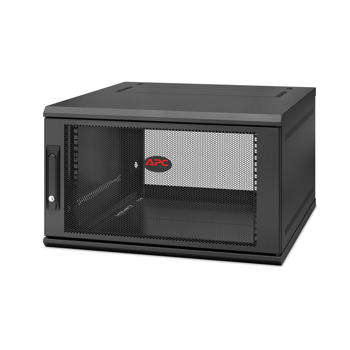 APC NetShelter WX AR106SH6 - Gabinete - Montaje en pared - Negro - 6U - 19"