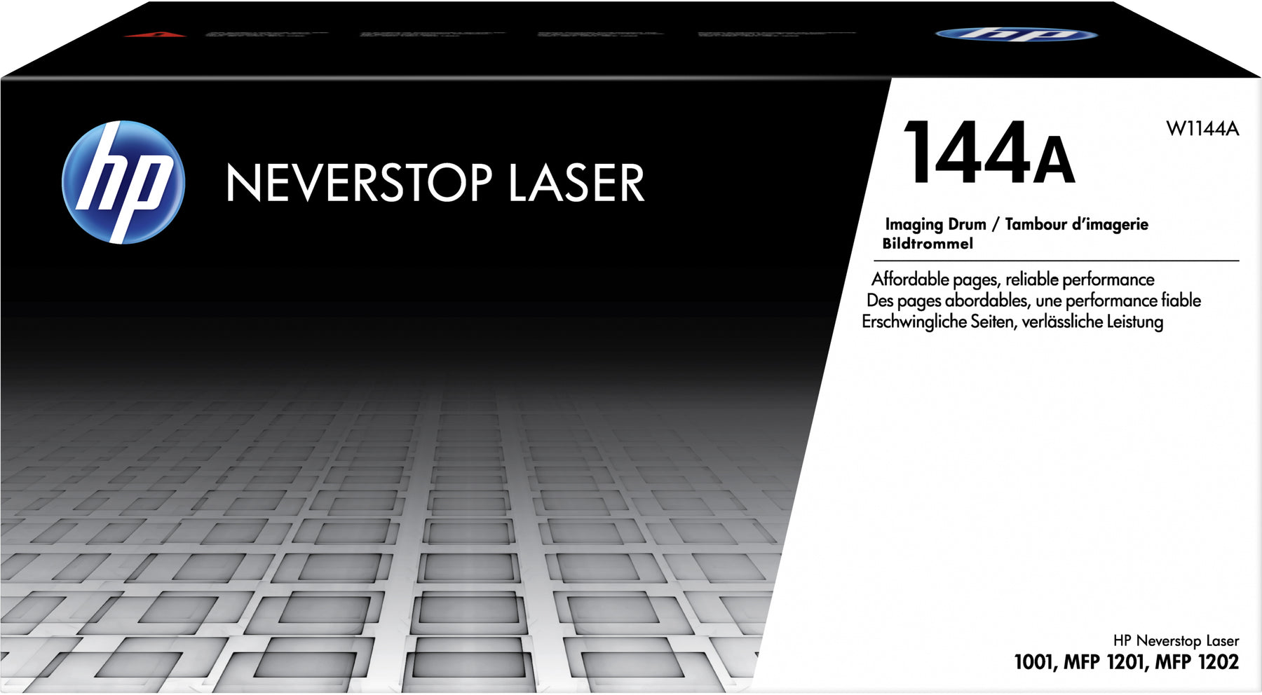 HP 144A - Preto - original - kit de tambor - para Neverstop 1001, 1202, Neverstop Laser 1000, MFP 1200, MFP 1201, MFP 1202