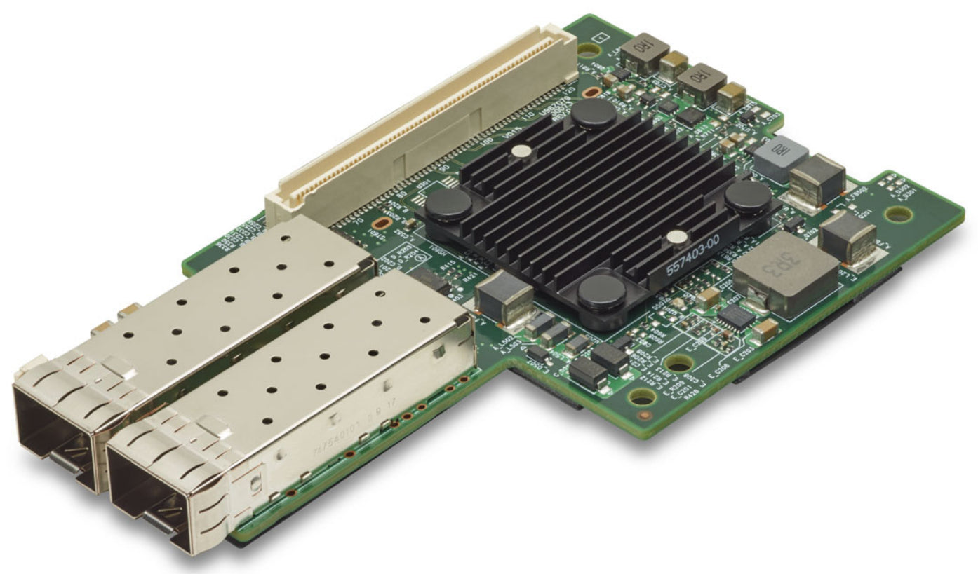 Broadcom BCM957412M4123C - Adaptador de red - Tarjeta intermedia - 10 Gigabit SFP+ x 2