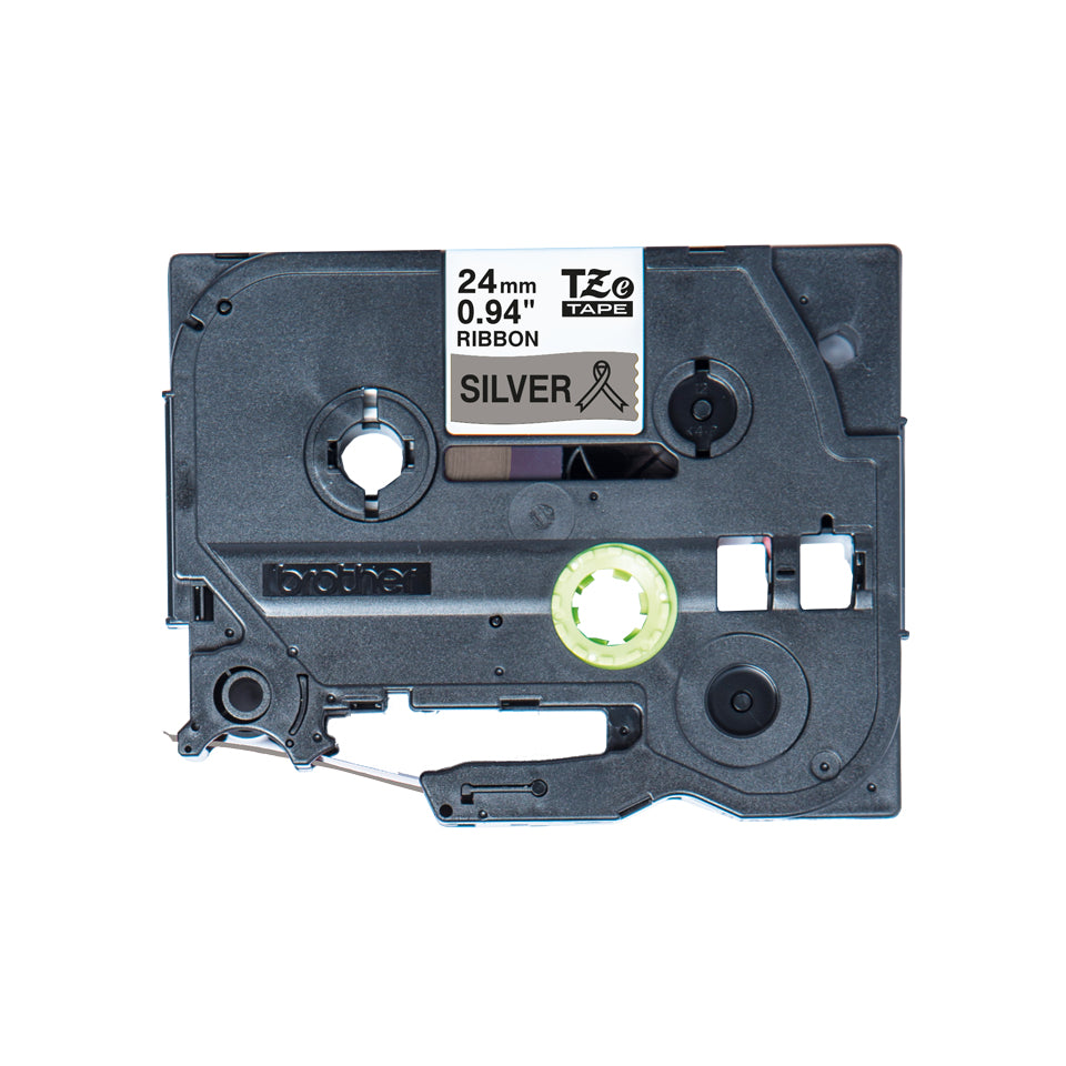 Brother TZe-R951 - Satin - Black on Silver - Roll (2.4 cm x 4 m) 1 tape cassette(s) - for Brother PT-D600, P-Touch PT-D800, P900, P950, P-Touch Cube Plus PT-P710