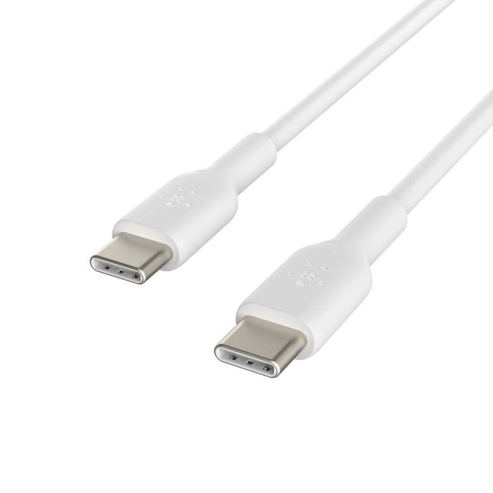 Cable USB-C a USB-C 2M Blanco