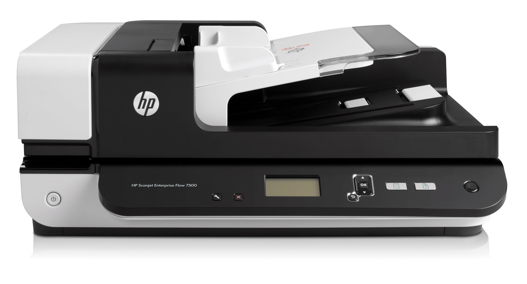 HP ScanJet Enterprise Flow 7500 - Escáner de documentos - CCD - Dúplex - 216 x 864 mm - 600 ppp x 600 ppp - hasta 50 ppm (mono) / hasta 50 ppm (color) - ADF (100 hojas) - hasta 3000 escaneos por día - USB 2.0