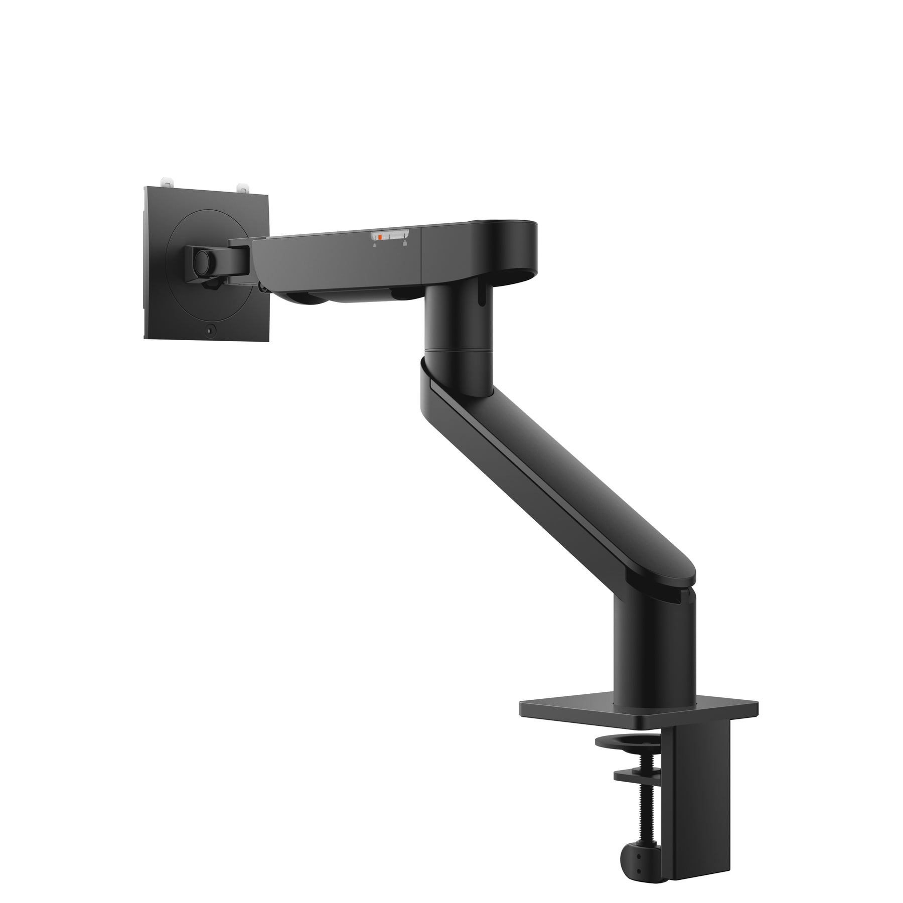 Dell Single Monitor Arm - MSA20 - Mounting Kit - Adjustable Arm - For LCD Display - Black - Screen Size: 19"-38" - Mounting Interface: 100 x 100 mm - Desktop Mountable