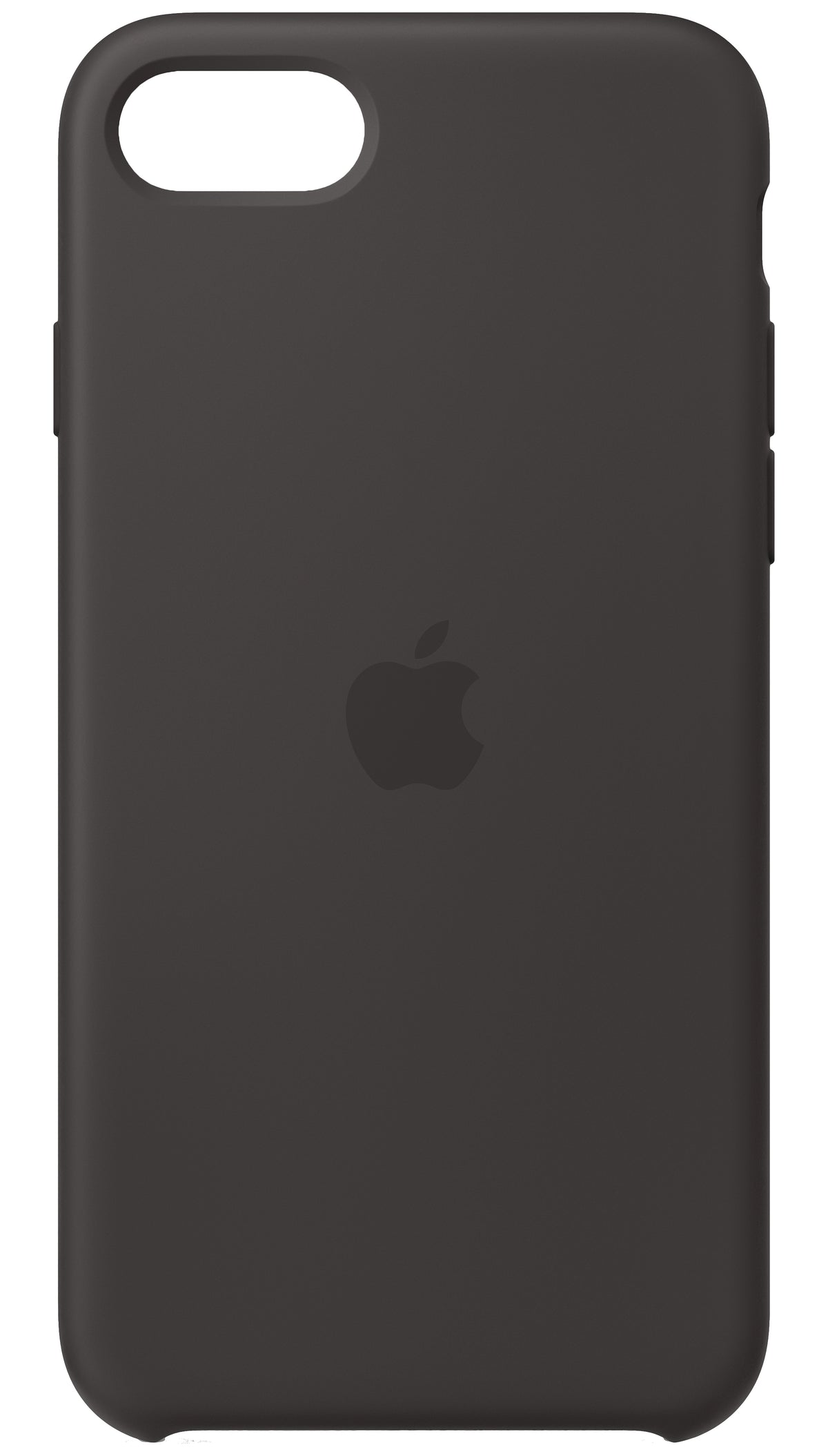 FUNDA APPLE IPHONE SE SILICONA NEGRA