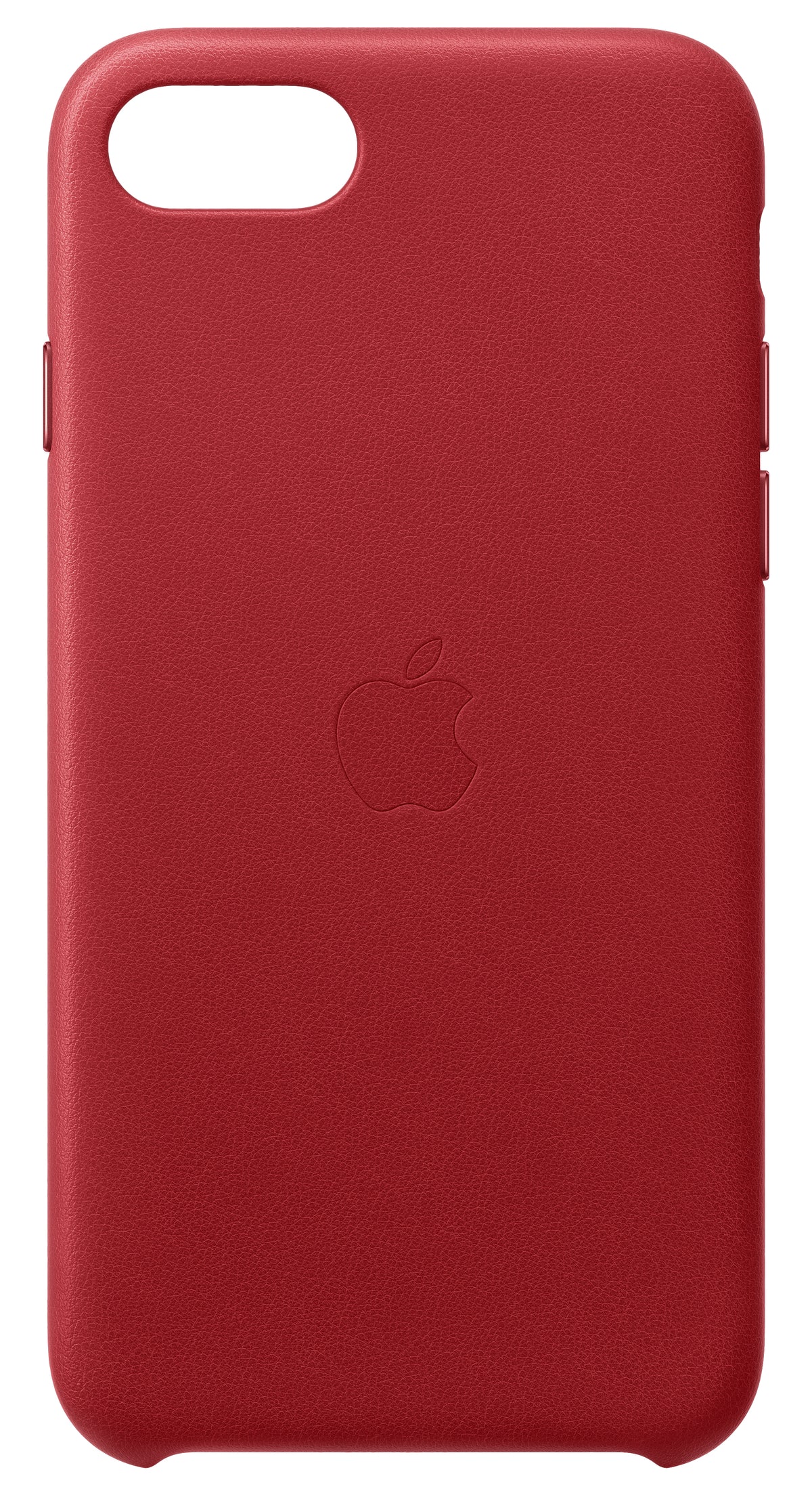 FUNDA DE CUERO APPLE IPHONE SE (PRODUCTO) ROJA