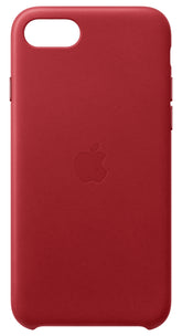 FUNDA DE CUERO APPLE IPHONE SE (PRODUCTO) ROJA