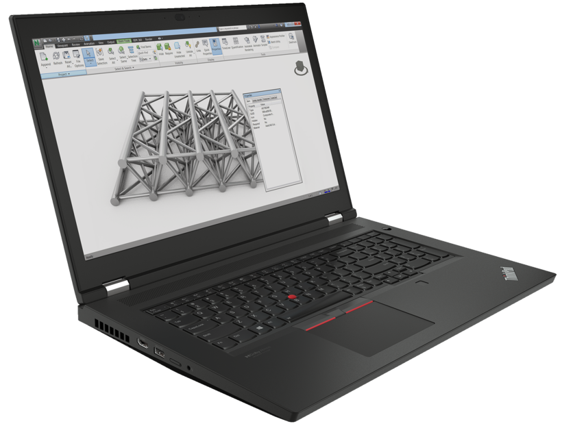 Lenovo ThinkPad P17 Gen 2 20YU - Intel Core i7 11800H / 2.3 GHz - Win 10 Pro 64-bit - RTX A2000 - 16 GB RAM - 512 GB SSD TCG Opal Encryption 2, NVMe - 17.3" IPS 1920 x 1080 (Full HD) - Wi-Fi 6E - preto - kbd: Português - com 3 Anos de Assistência Pr