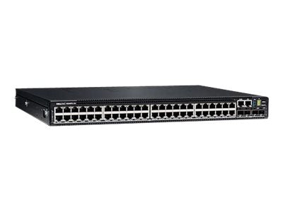 Dell PowerSwitch N3248TE-ON - Interruptor - L3 - Administrado - 48 x 10/100/1000 + 4 x 10 Gigabit SFP+ + 2 x 100 Gigabit QSFP28 - fluxo de ar frente para trás - montável em trilho - CAMPUS Smart Value