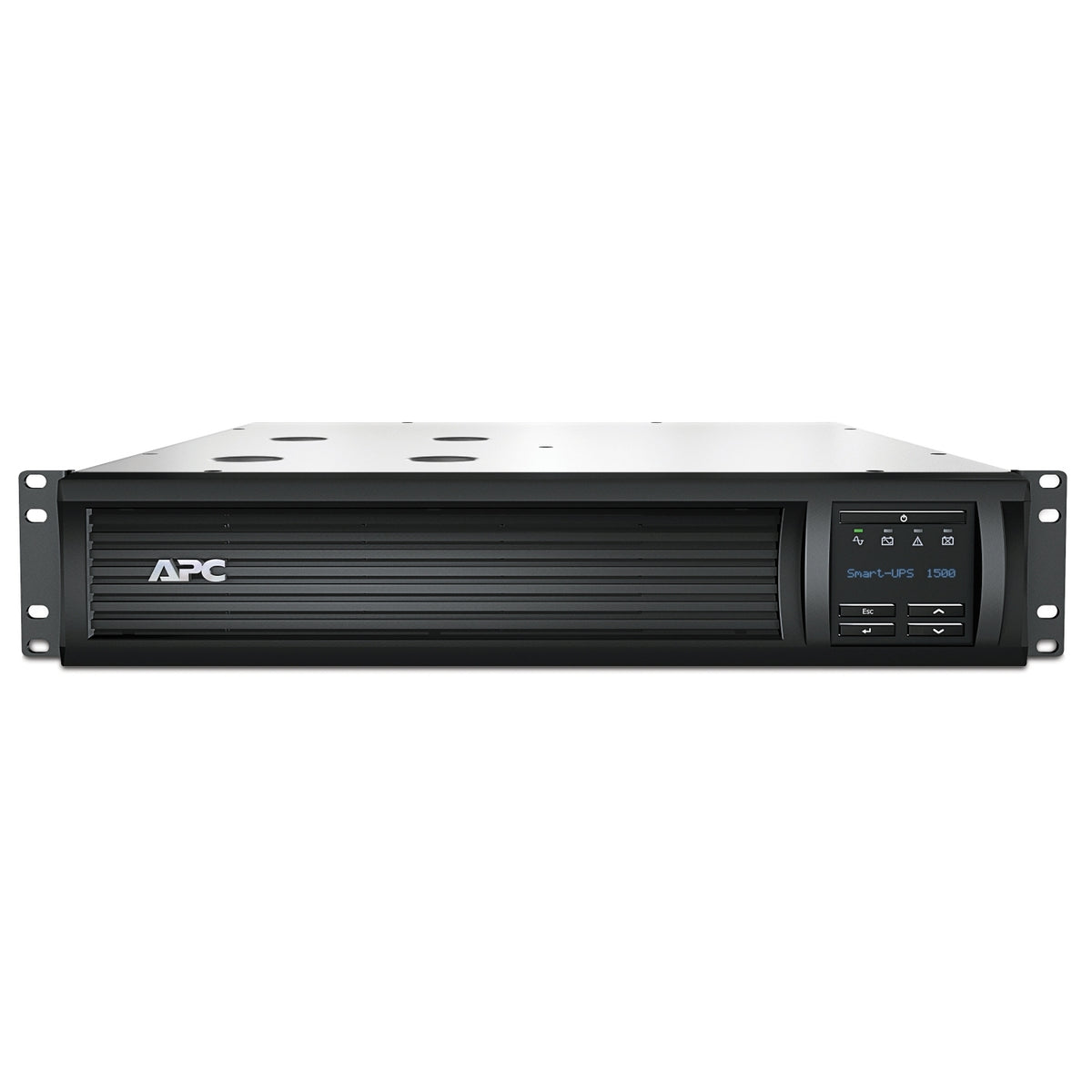 APC Smart-UPS 1500 LCD - UPS (montable en rack) - CA 230 V - 1 kW - 1500 VA - RS-232, USB - conectores de salida: 4 - 2U - negro - para P/N: AR4024SPX432, NBWL0356A, SCL500RM1UC , SCL500RM1UNC , SMTL1000RM2UC, SMTL750RM2UC