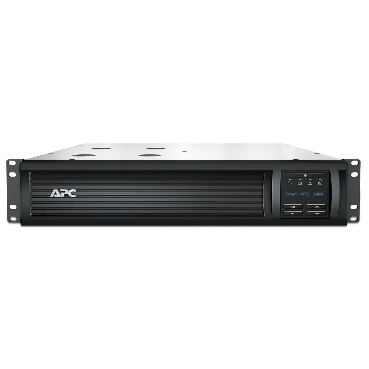 APC Smart-UPS 1000 LCD - UPS (montable en rack) - CA 230 V - 700 Watt - 1000 VA - RS-232, USB - conectores de salida: 4 - 2U - para P/N: AR4018SPX432, AR4024SP, AR4024SPX429, AR4024SPX431 , AR4024SPX432 , NBWL0356A
