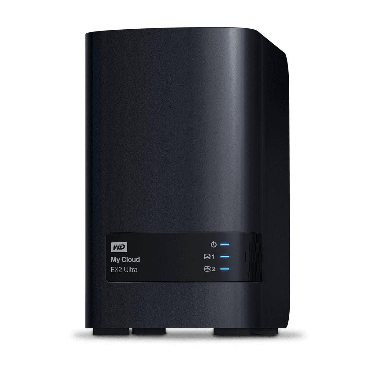 WD My Cloud EX2 Ultra WDBVBZ0320JCH - Dispositivo de almacenamiento en la nube personal - 2 bahías - 32 TB - HDD 16 TB x 2 - RAID (expansión de disco duro) 0, 1, JBOD - RAM 1 GB - Gigabit Ethernet - Asistencia iSCSI