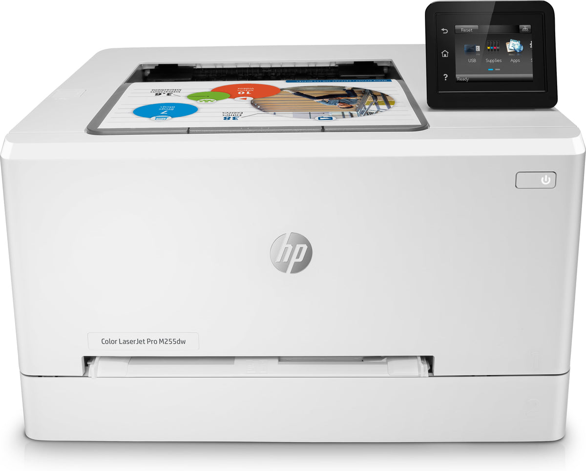 HP Color LaserJet Pro M255dw - Impresora - color - Dúplex - láser - A4/Legal - 600 x 600 ppp - hasta 21 ppm (mono)/ hasta 21 ppm (color) - capacidad: 250 hojas - USB 2.0, LAN, Wi-Fi -Fi(n), host USB