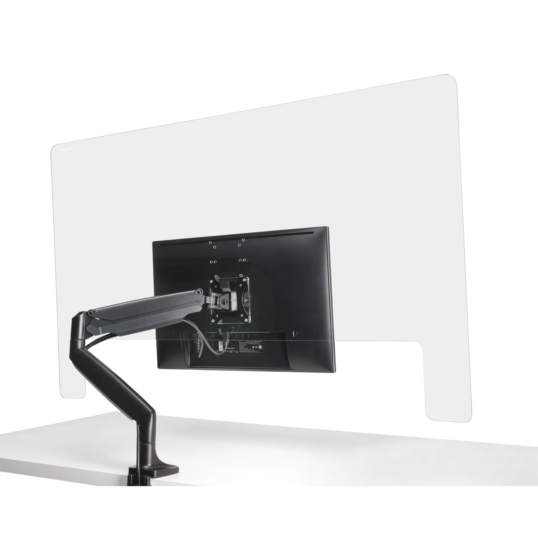 Kensington KGuard - Partition screen - mountable monitor - 120 x 74 cm - clear