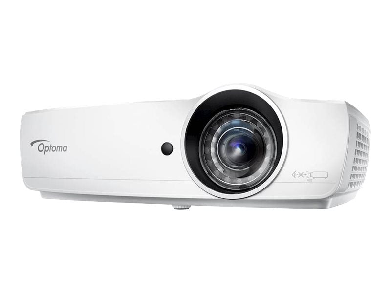 Optoma W460ST - Projector DLP - portátil - 3D - 4200 lumens ANSI - WXGA (1280 x 800) - 16:10 - 720p - lentes fixas de projeção de curta distância - Wi-Fi/LAN