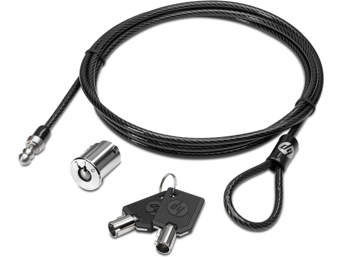 HP Docking Station Cable Lock - Security Cable Lock - for EliteBook 84XX, 85XX, 8770, ZBook 15u G2, 15u G3, 15u G4, 15u G5, 15u G6, 17, 17 G2