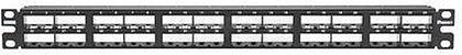 PANEL 1U FOR 48 RJ45-STP BLACK