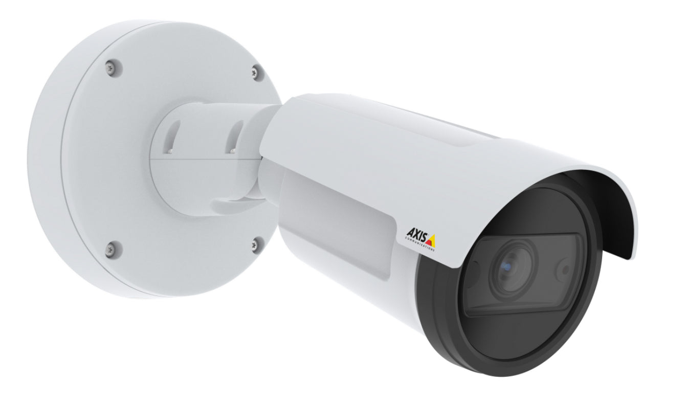 AXIS P1455-LE - Network Surveillance Camera - Outdoor - Color (Day&Night) - 2 MP - 1920 x 1080 - 1080p - Auto Iris - Varifocal - Audio - GbE - MPEG-4, MJPEG, H.264, AVC , HEVC, H.265 - PoE Class 3