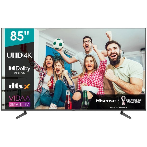 HISENSE LED TV 85 4K HDR10+ SMART TV VIDAA U 5.0 85A6BG