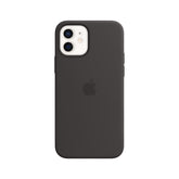 FUNDA DE SILICONA CON MAGSAFE APPLE CAPA IPHONE 12/12 PRO 6.1 - NEGRA