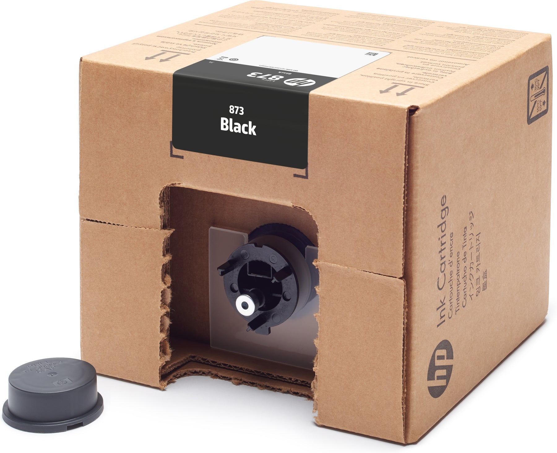 HP - 3 L - preto - original - Latex - tinteiro - para Latex 800 W