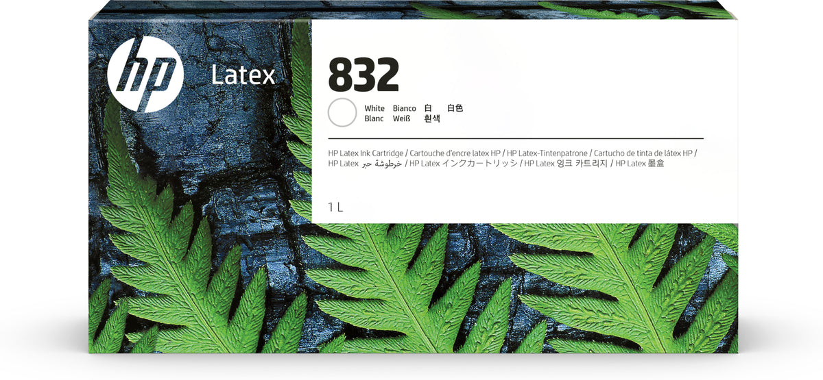 HP 832 - 1 L - branco - original - Latex - tinteiro - para Latex 700 W