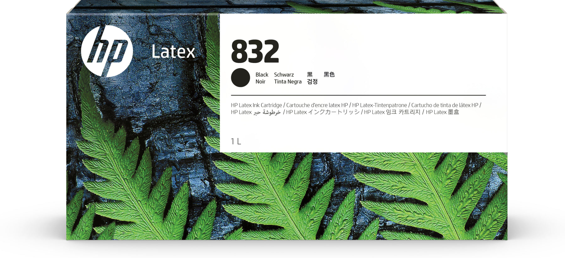 HP 832 - 1 L - preto - original - tinteiro - para Latex 700, 700 W